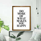 Vetro Design Ahşap Çerçeveli Poster 21x30 cm