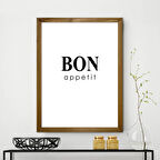 Vetro Design Ahşap Çerçeveli Poster(21x30 cm)