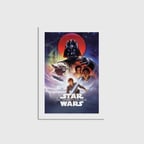 Star Wars: The Empire Strikes Back (1980) Film Posteri Çerçevesiz Poster Duvar Dekorasyonu