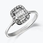 Pırlanta Baget Yüzük