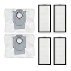 Roborock Q7+, Q7 Max+ Uyumlu Toz Torbası-Filtre Seti