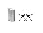 S5 Max, S5, S4 Max, S6 MaxV, S6, S6 Pure Roborock Modelleri Uyumlu Filtre-Yan Fırça Seti