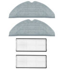 Roborock S8 Pro Ultra robot süpürge modeli ile uyumlu filtre - paspas seti