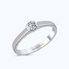 Pırlanta Tektaş Yüzük