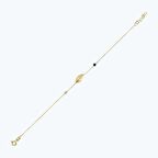 Pırlanta Spinel Taşlı Yaprak Bileklik