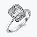 Pırlanta Baget Yüzük