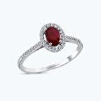 Pırlanta Yakut Yüzük