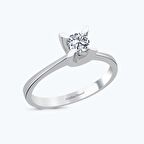 Pırlanta Tektaş Yüzük