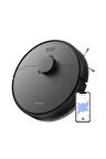 D9 Max Gen 2 Robot Süpürge Siyah, 6.000Pa Emiş Gücü