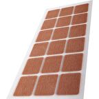 Pacific Yapışkanlı Keçe 40Mmx40Mm Kahve (1 Paket - 50 Adet)