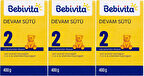 Bebivita Bebek Sütü 400GR No:2 (6-12 Ay) (3 Lü Set)