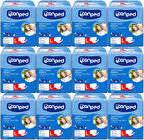 Canped Hasta Bezi Yetişkin Bel Bantlı Tekstil Yüzey L - Büyük - Large 168 Adet (12PK*14)