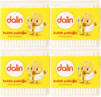 Dalin Kulak Çubuğu 100 Adet (4 Lü Set)