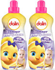 Dalin Çamaşır Yumuşatıcı Konsantre 1500ML Düş Bahçesi (2 Li Set) (Bebeklere Özel)