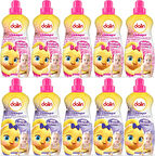 Dalin Çamaşır Yumuşatıcı Konsantre 1500ML Bahar Ninnisi + 1500ML Düş Bahçesi (Karma 10 Lu Set)