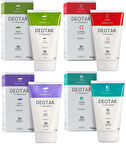 Deotak Krem Deodorant Unisex 35ML (Normal Cilt/Mentol/Hassas/Çay Ağacı Yağı) Karma (4 Lü Set)