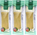 Derma Naturel Palmiye Örme İpli Banyo Kemeri (8*24CM) (3 Lü Set)