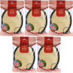 Derma Naturel Örme Banyo Yüz Lifi (15*24CM) MS-02 (5 Li Set)