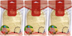 Derma Naturel Loofah Kabak Banyo ve Yüz Lifi (15*24CM) MS-10 (3 Lü Set)