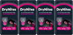 Drynites Emici Gece Külodu/Külot Bez Kız 8-13 Yaş 30-48KG Large 36 Adet 4PK*9 Alt Islatmalara Karşı
