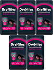 Drynites Emici Gece Külodu/Külot Bez Kız 8-13 Yaş 30-48KG Large 45 Adet 5PK*9 Alt Islatmalara Karşı