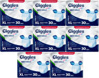 Giggles Hasta Bezi Yetişkin Emici Külot Ekstra Büyük (XL) 240 Adet (8Pk*30)