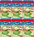 Hero Baby Kaşık Maması 250GR Sütlü Meyveli 8 Tahıllı (Avantaj Pk) (6 Lı Set)
