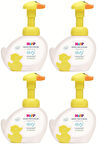 Hipp Babysanft Bebek/Çoçuk El Yıkama Köpüğü 250ML Pompalı (4 Lü Set)