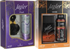 Jagler Parfüm Seti (Karma Set) Kadın 60ML Pearl + Deodorant / Erkek 90ML Hero + Deodorant