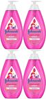 Johnsons Baby Bebek Şampuanı 750ML Işıldayan Parlaklık 4 Lü Set