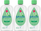 Johnsons Baby Bebek Yağı 300ML Aleo Vera (3 Lü Set)