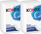 Kotex Hijyenik Ped Ekstra Uzun Gece 18 Li Set (2PK*9)