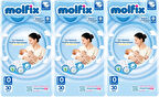 Molfix Bebek Bezi Ekonomik Beden:0 (0-3KG) Prematüre 90 Adet