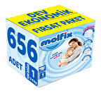 Molfix Bebek Bezi Beden:1 (2-5Kg) Yeni Doğan 656 Adet Dev Ekonomik Fırsat Pk