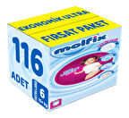 Molfix Külot Bebek Bezi Beden:6 (15+Kg) Extra Large 116 Adet Ekonomik Ultra Fırsat Pk