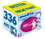 Molfix Külot Bebek Bezi Beden:4 (9-14KG) Maxi 336 Adet Ekstra Fırsat Pk
