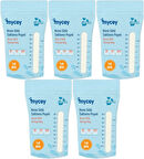 Mycey Anne Sütü / Süt Saklama Poşeti 25 Li Pk Tekli (5 Li Set)