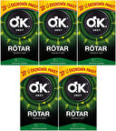 Okey Prezervatif 100 Adet Rötar (Geciktirici Etkili) Ekonomik Pk (5PK*20)