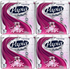 Papia Tuvalet Kağıdı (3 Katlı) 128 Li Pk (4PK*32) Egzotik Parfümlü