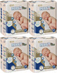 Pedo Plus Bebek Bezi Beden:1 (2-5KG) Yeni Doğan 160 Adet Jumbo Aylık Pk