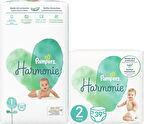 Prima Pampers Harmonie Bebek Bezi Beden:1 (2-5KG) Yenidoğan 50 Adet + Beden:2 (4-8KG) Mini 39 Adet