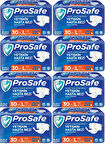 Prosafe Hasta Bezi Yetişkin Bel Bantlı Tekstil Yüzey L - Large - Büyük Boy 240 Adet (8PK*30)