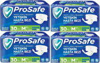 Prosafe Hasta Bezi Yetişkin Bel Bantlı Tekstil Yüzey M - Medium - Orta Boy 120 Adet (4PK*30)