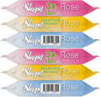 Sleepy Islak Havlu Cep Mendil 15 Yaprak (6 Lı Set) Travel Pk Rose/Garden (2PK*3) 90 Yaprak