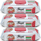 Sleepy Easy Clean Yüzey Temizlik Mutfak Havlusu-Mendili  50 Yaprak Greyfurt Yağlı (3Lü Set) 150 Yprk