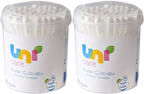  Uni Baby Kulak Temizleme Çubuğu 200 Adet (2 Li Set)