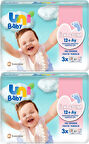 Uni Baby Islak Havlu Mendil İlk Adım 52 Yaprak (6 Lı Set) 312 Yaprak (2PK*3)