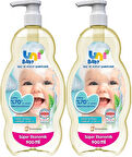 Uni Baby Bebek Saç ve Vücut Şampuanı 900 ml Klasik (Pompalı) (2'li Set)