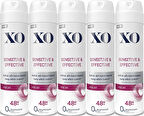 XO Deodorant 150ML Women-Kadın Sensitive & Effective (5 Li Set)