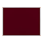 60X120 CM BORDO KUMAŞ KAPLI ALÜMİNYUM ÇERÇEVE PANO-PAN154